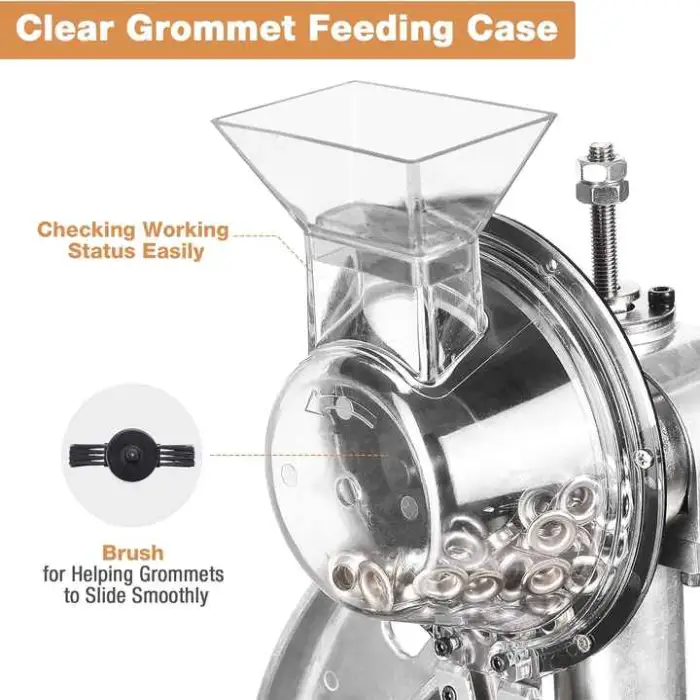 Manual Semi-Automatic Curtain Awning Perforator Grommet Eyelets Punch Installation Machine