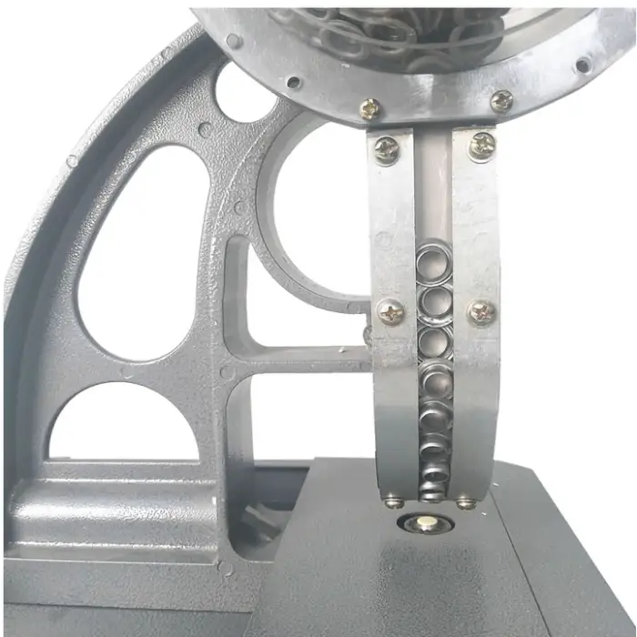 Semi-automatic Button Hole Grommet Machinery 6/10/12mm Eyelet Punching Machine for Curtain Ring Tent Banner Shoes