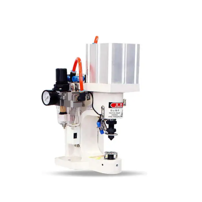 DS-2808 Automatic  Drive Pneumatic Curtain Eyelet Button Hole Attaching Machine with Infrared Punching Machine