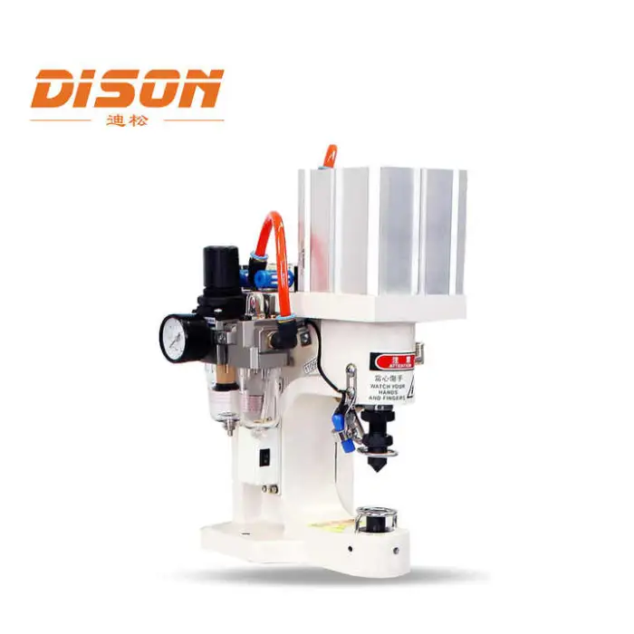 DS-2808 Automatic  Drive Pneumatic Curtain Eyelet Button Hole Attaching Machine with Infrared Punching Machine
