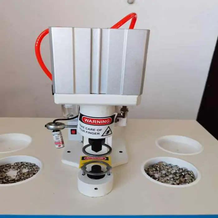 DS-2808 Automatic  Drive Pneumatic Curtain Eyelet Button Hole Attaching Machine with Infrared Punching Machine