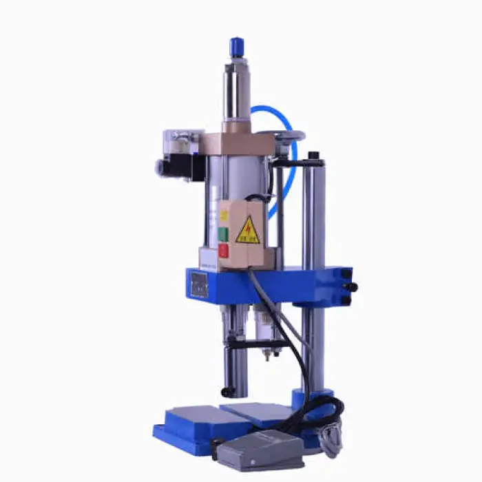 Pneumatic Press Single Column 500Kg Automatic Pneumatic Punching Machine Curtain Eyelet Machine Lamp Punching Machine