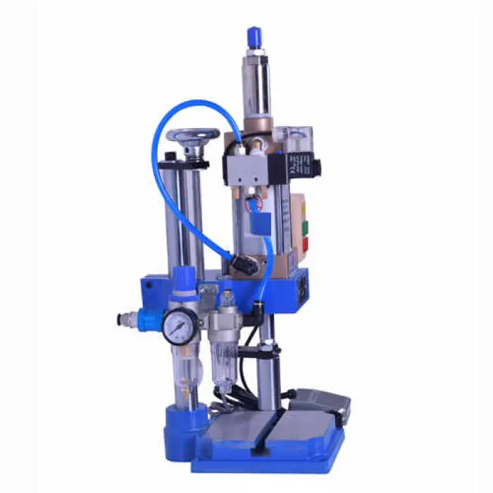 Pneumatic Press Single Column 500Kg Automatic Pneumatic Punching Machine Curtain Eyelet Machine Lamp Punching Machine