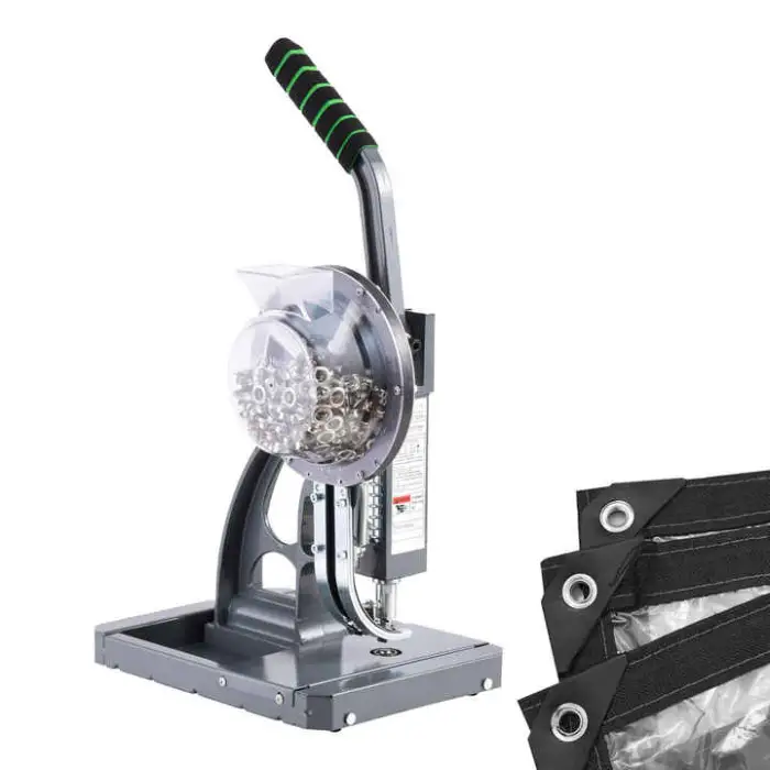 Semi Auto Buckle Hand Press Eyelet Punching Machine Cloth Metal Grommet Hole Machine