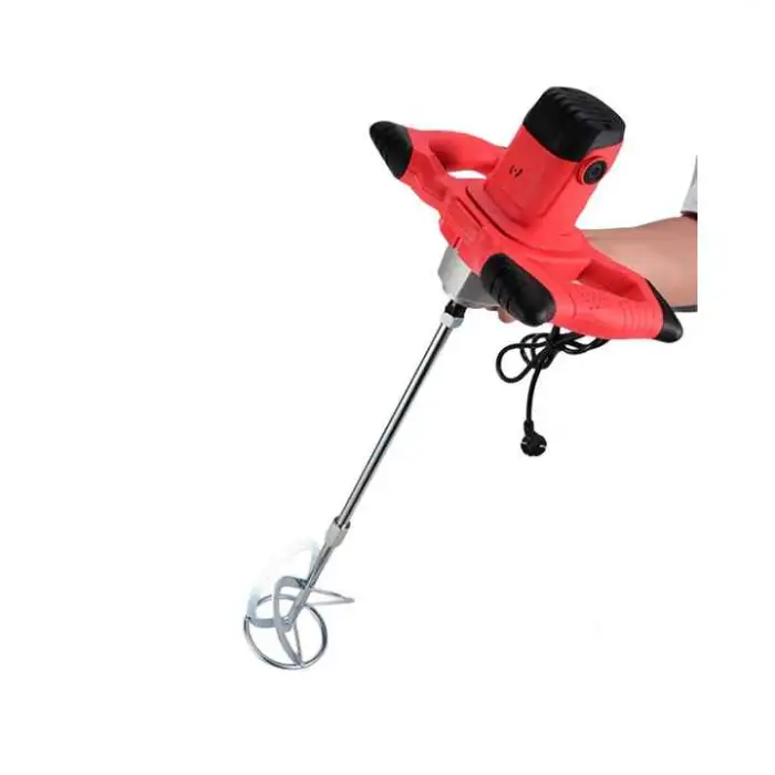 Industrial Electric Liquid Mixer Agitator High Efficiency Hand Tools Handhold Paint Mixer Paint Cement Putty Powder Mixer