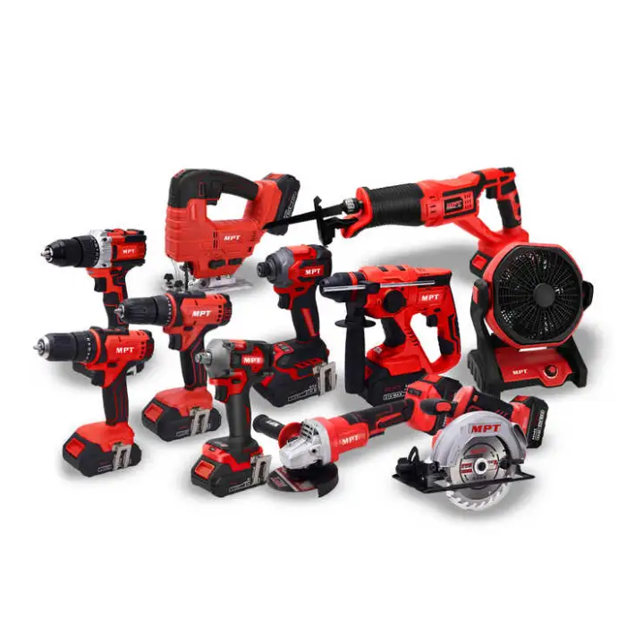 MPT 21V Cordless Concrete Mixers Industrial Paint Dispersion Mixing Tools Battery Plaster Mortar Cement Drill Mixer