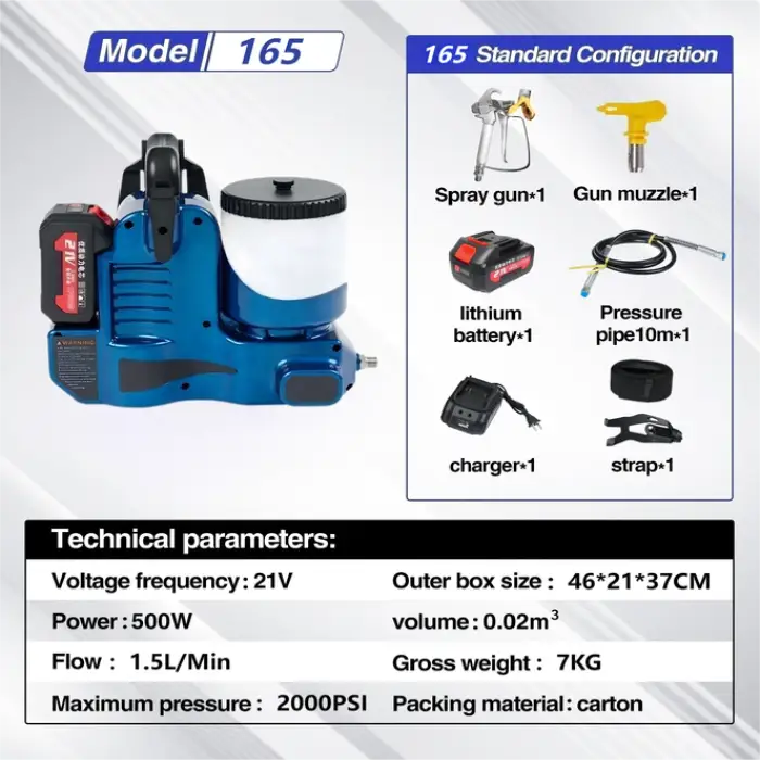 Cordless Paint Sprayer/ Airless Paint Sprayer