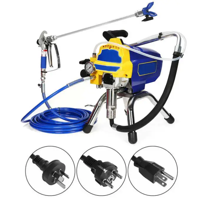 3000PSI Mini Portable Pump Painting Spray Putty Gun Sprayers Electric High Pressure Paint Airless Sprayer Machine