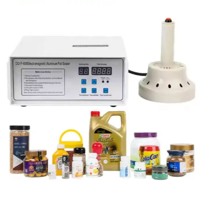 Semi-automatic Hand Pressure Sealing Machine for Plastic Bottles, Honey Bottles, Disinfecting Water