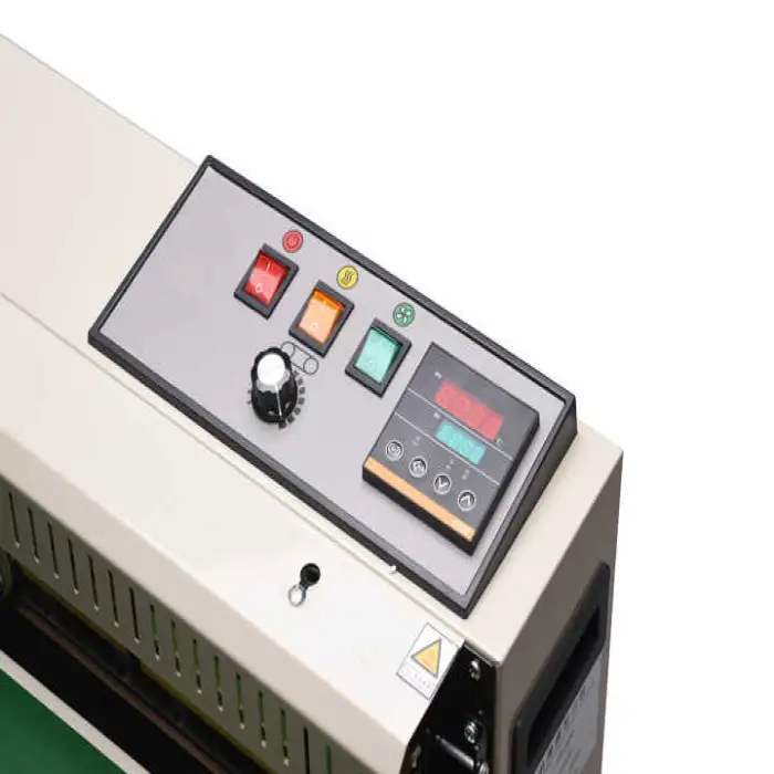 Automatic Fast Speed Pouch Aluminum Foil Heat Packing Sealing Machine Continuous Plastic Bags Band Sealer