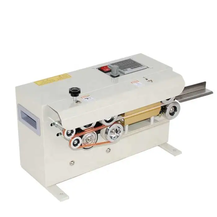 FR-550 High Efficiency Heat Sealing Machine Continuous Band Sealer Machine Automatic Seal Machine