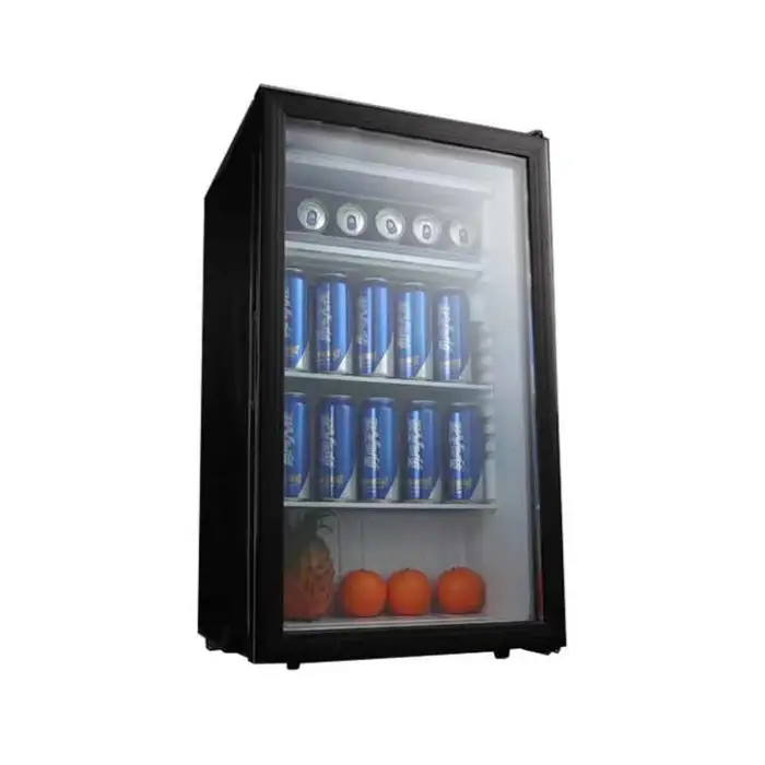 48L Compressor Stainless Steel Electric Mini Fridge and Beverage Chiller Cooling Unit Cellar Wine Cooler Refrigerator