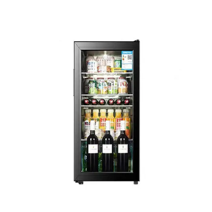 48L Compressor Stainless Steel Electric Mini Fridge and Beverage Chiller Cooling Unit Cellar Wine Cooler Refrigerator