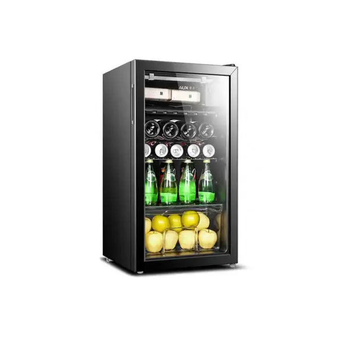48L Compressor Stainless Steel Electric Mini Fridge and Beverage Chiller Cooling Unit Cellar Wine Cooler Refrigerator