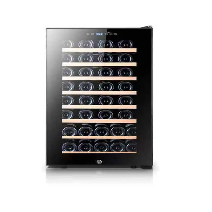 ERPed Stainless Steel Luxury Mini Electric Wine Cooler Small Electric Wine Refrigerator Red Compressor Vertical Household Hotel