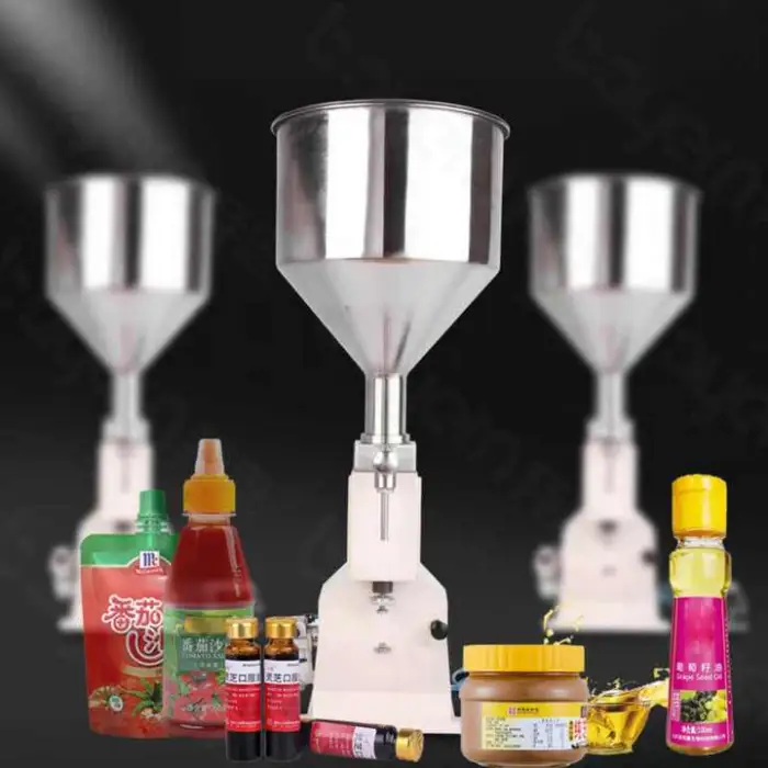 Vertical Pneumatic Juice Water Cosmetic Beverage Paste Honey Can Wine Liquid Tube Filler Shampoo Plastic Bottle Filling Machine