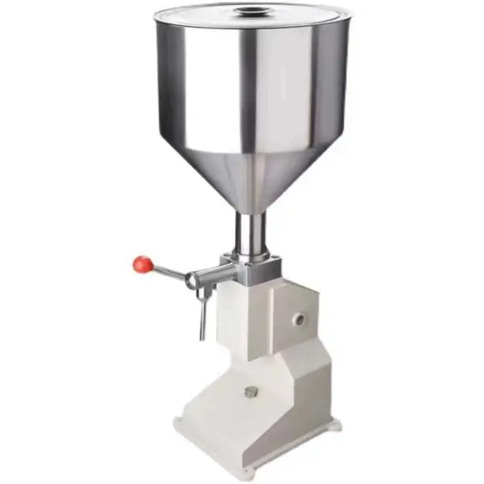 Vertical Pneumatic Juice Water Cosmetic Beverage Paste Honey Can Wine Liquid Tube Filler Shampoo Plastic Bottle Filling Machine