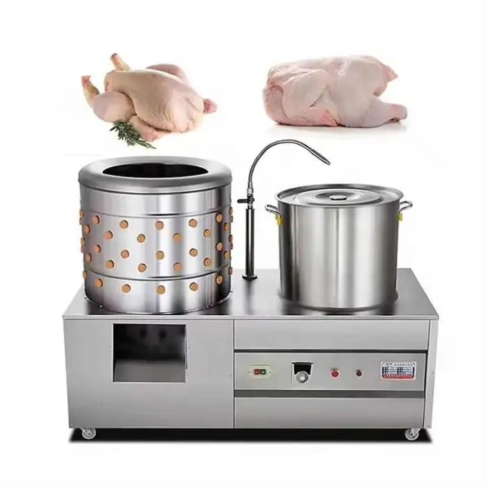 Mini Movable  Chicken Plucker Hair Peeling Machinechicken Slaughtering Duck Feather Remove Machine