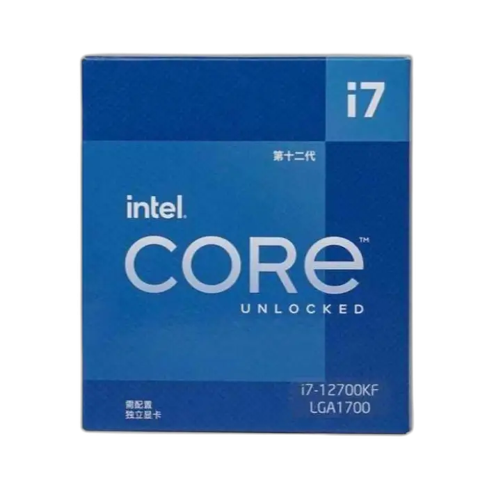 Processor I7 12700KF CPUs LGA 1700 Socket 12 Cores Gaming Desktop Computer Cpu I7 Processor Intel