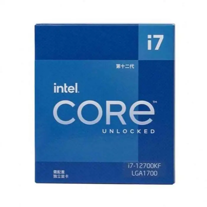 Processor I7 12700KF CPUs LGA 1700 Socket 12 Cores Gaming Desktop Computer Cpu I7 Processor Intel
