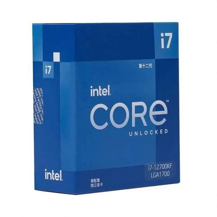 Processor I7 12700KF CPUs LGA 1700 Socket 12 Cores Gaming Desktop Computer Cpu I7 Processor Intel