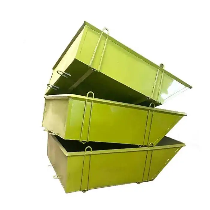 Construction Site square Hopper Ash Hopper for Hoisting Building Materials Brick Bucket square Tower Crane Hopper