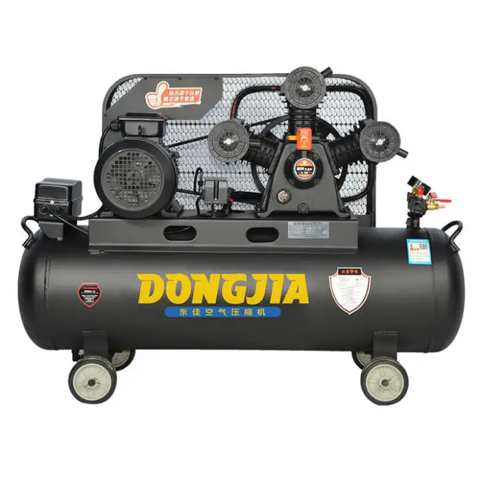 3KW Piston Style Industrial Belt Driven Air Compressor