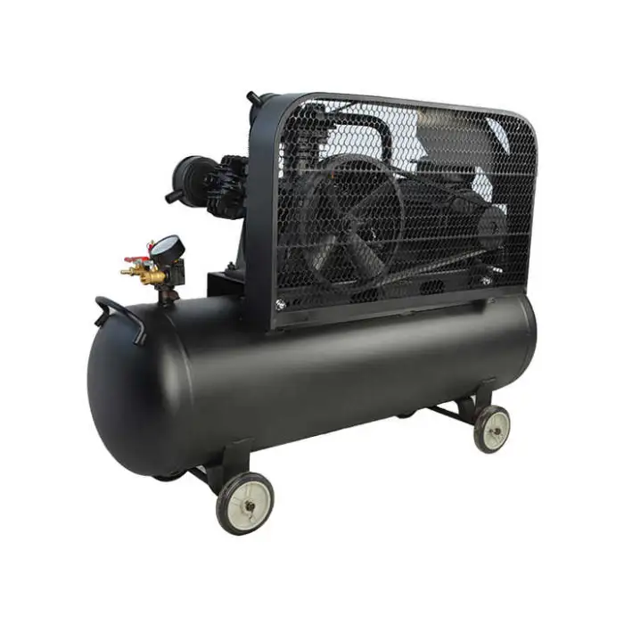 3KW Piston Style Industrial Belt Driven Air Compressor
