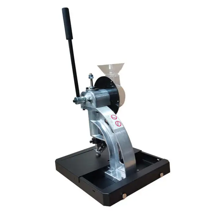 Auto 10mm PVC Banner Grommets Machine Energy-Free Hand Press Tool for Advertising Shoe Eyeleting Buckle Punching Machine