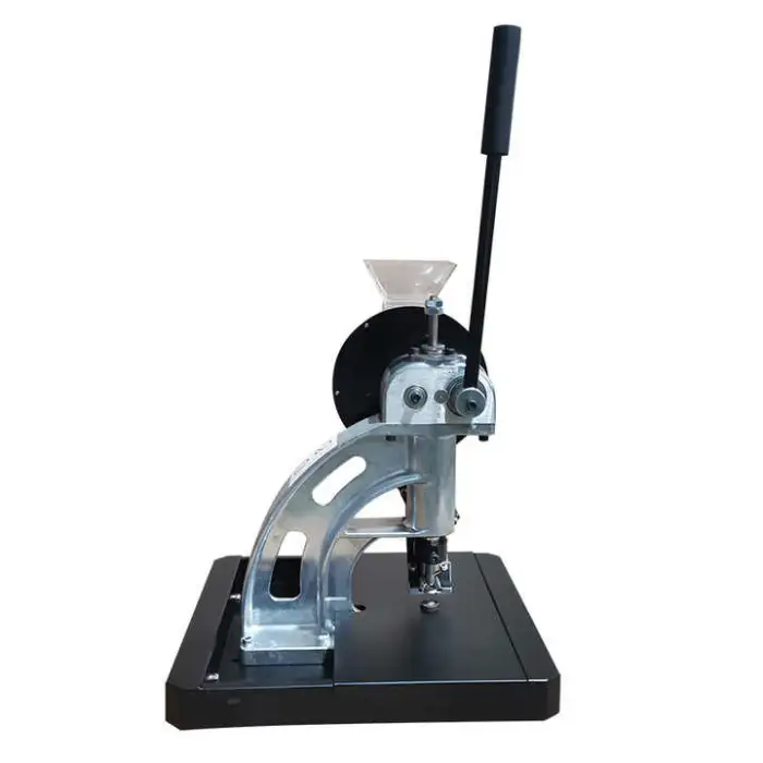 Auto 10mm PVC Banner Grommets Machine Energy-Free Hand Press Tool for Advertising Shoe Eyeleting Buckle Punching Machine
