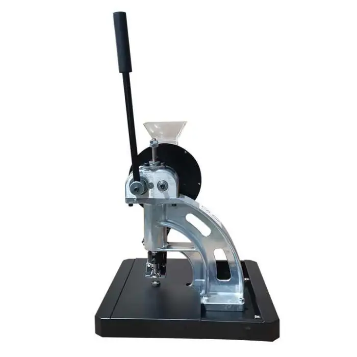 Auto 10mm PVC Banner Grommets Machine Energy-Free Hand Press Tool for Advertising Shoe Eyeleting Buckle Punching Machine