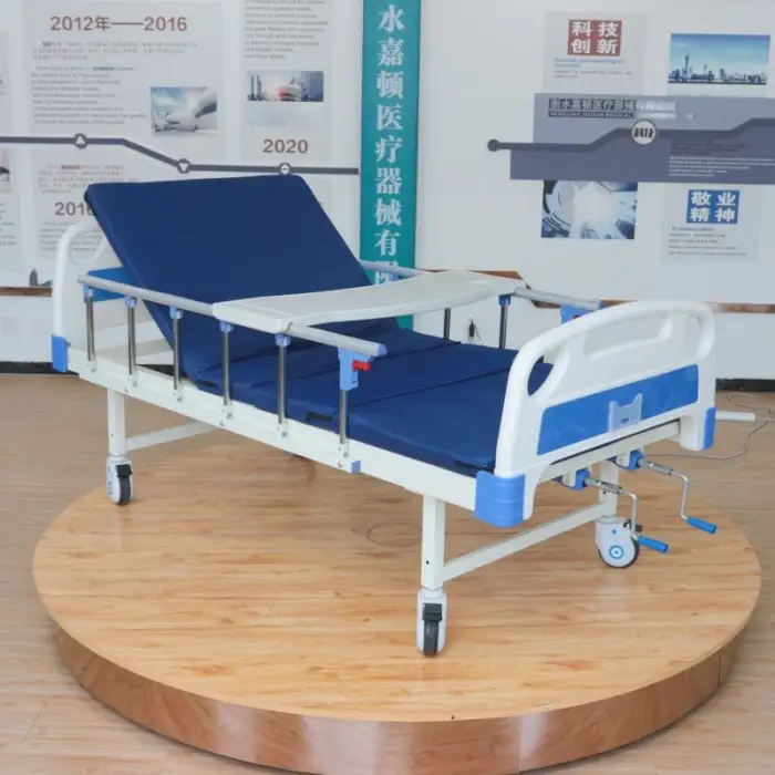 Nursing Hospital Bed 2 Function Manual Hospital Beds Care Furniture Patient Hospital Bed for Clinic