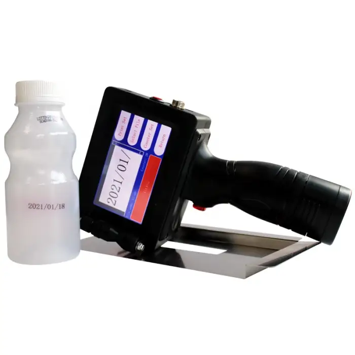 Handheld Portable Inkjet Printer Handjet Code Printer Machine for Plastic Bag Bottle