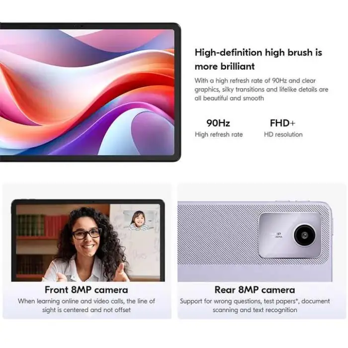 Original Lenovo XiaoXin Pad 2024 Tablet PC Snapdragon 685 11-Inch 1920x1200 LCD Android 13 8GB+128GB/256GB for Professional