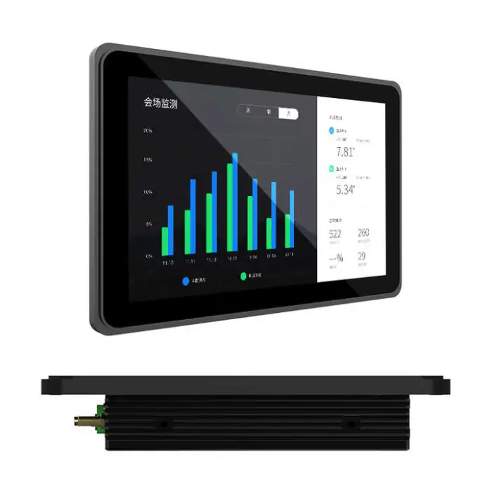 USINGWIN 10.1 Inch All Computer in One Pc Front Panel IP65 Waterproof Embedded Android Tablet