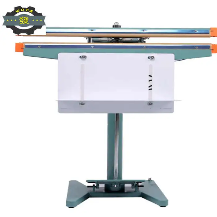 PFS-350 JIAHE Aluminum Body Food Sugar Plastic Bag Impulse Foot Pedal Portable Sealer Sealing Machine for Plastic Bag