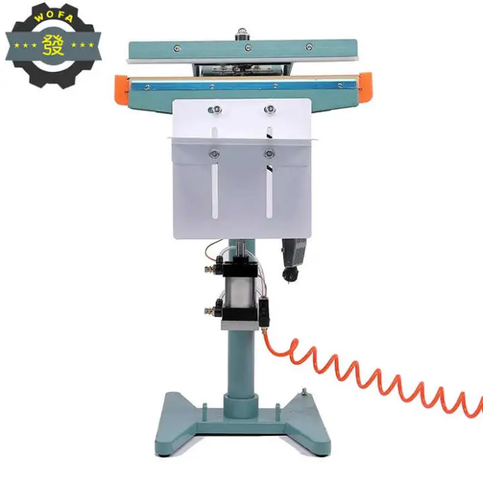 PFS-350 JIAHE Aluminum Body Food Sugar Plastic Bag Impulse Foot Pedal Portable Sealer Sealing Machine for Plastic Bag