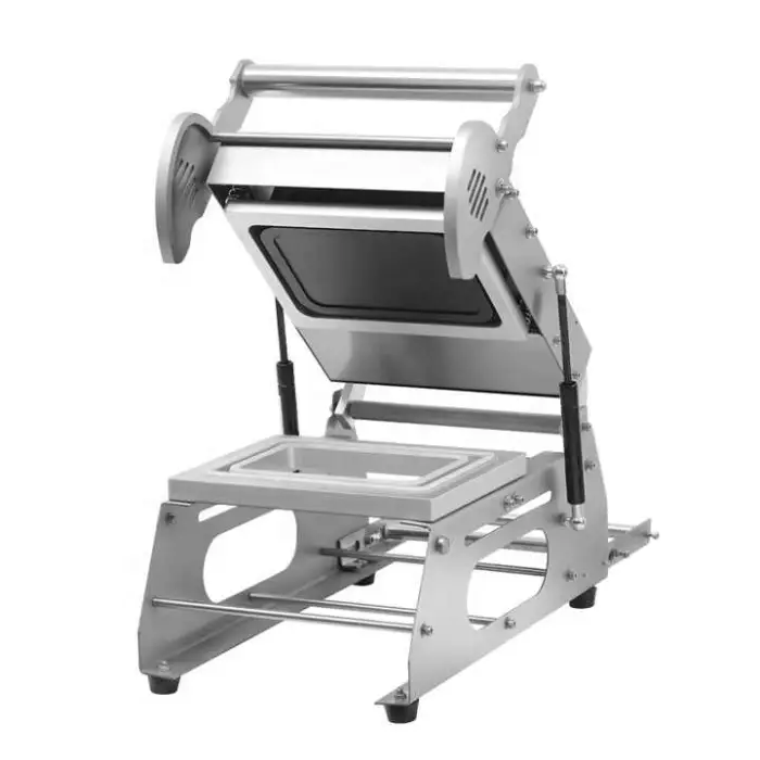 Lunch Box Sealing Machine Manual Tray Mini Plastic Sealing Machine Heat Food Tray Sealer