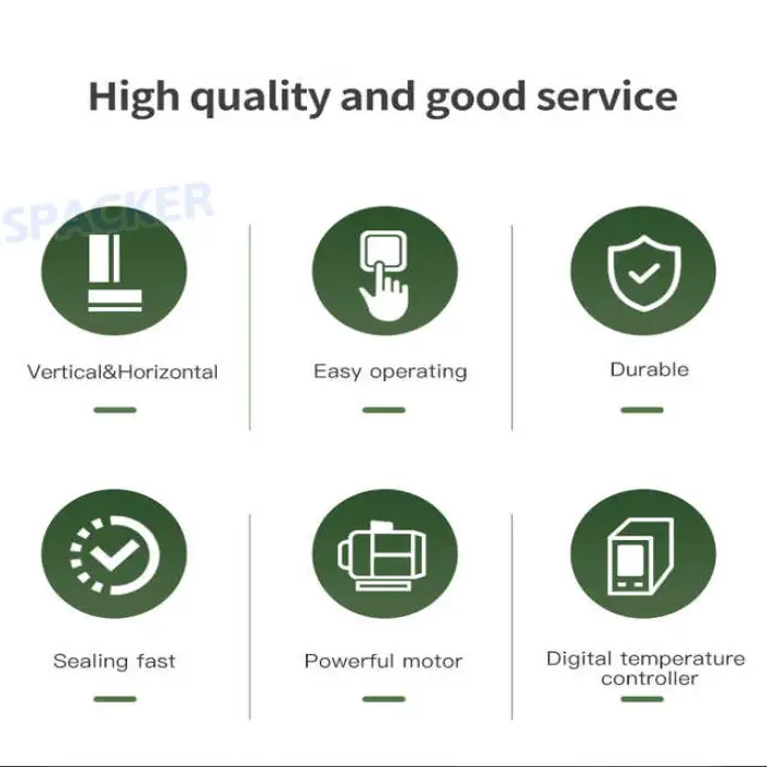 CE Certification Vertical Continuous Film Band Sealer Sealing Sealer Machine With Printing Machine