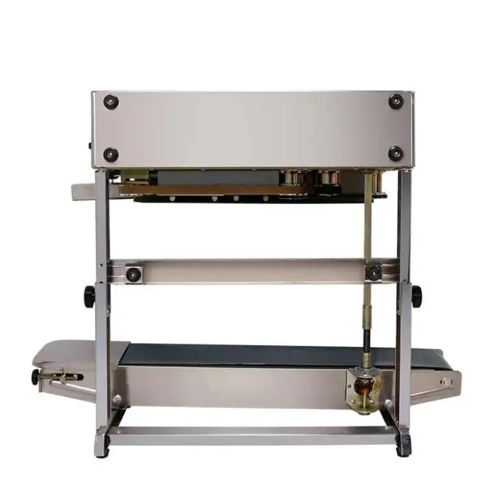Continuous Vertical Band Sealer Machine with Steel Printing