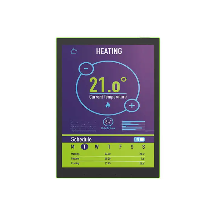 Smart Home Android Desktop Touch Tablet for Commercial Use 128GB Memory Octa Processor 4G Network NFC POE with Wall-Mount Option