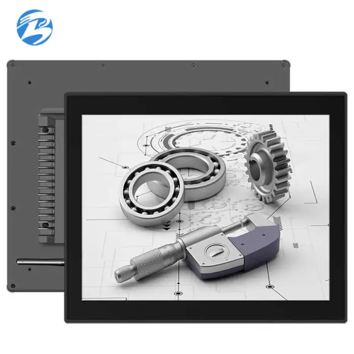 19 Inch All-in-One Industrial Android Tablet Waterproof Capacitive Pure Flat Touch Screen Embedded All in One Panel PC