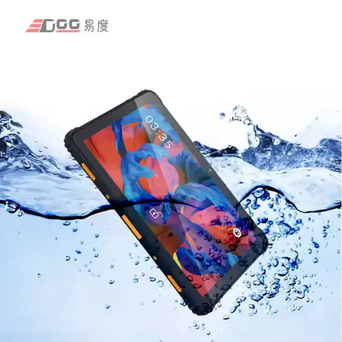 Android 12 IP68 Waterproof 10.1 Inch NFC 5G Wifi Touch Screen Barcode Scanner Tablet Logistics Industry Dual Camera USB Rugged