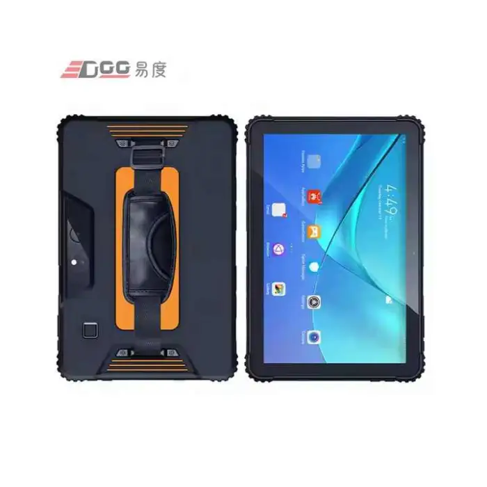 Android 12 IP68 Waterproof 10.1 Inch NFC 5G Wifi Touch Screen Barcode Scanner Tablet Logistics Industry Dual Camera USB Rugged