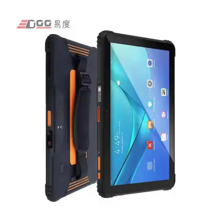 Android 12 IP68 Waterproof 10.1 Inch NFC 5G Wifi Touch Screen Barcode Scanner Tablet Logistics Industry Dual Camera USB Rugged