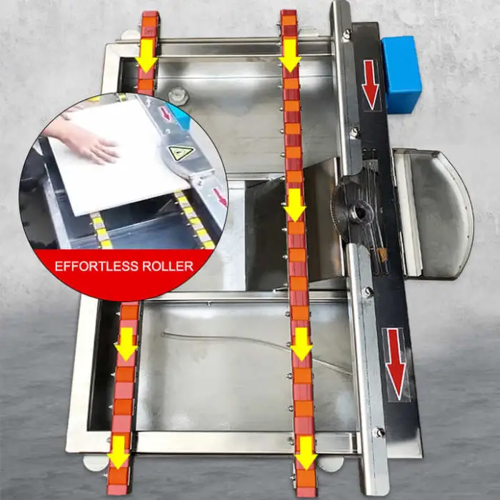 45 Degree High Precision Desktop Dust-free Small Chamfering and Edging Machine