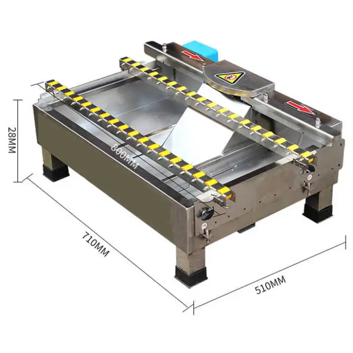 45 Degree High Precision Desktop Dust-free Small Chamfering and Edging Machine