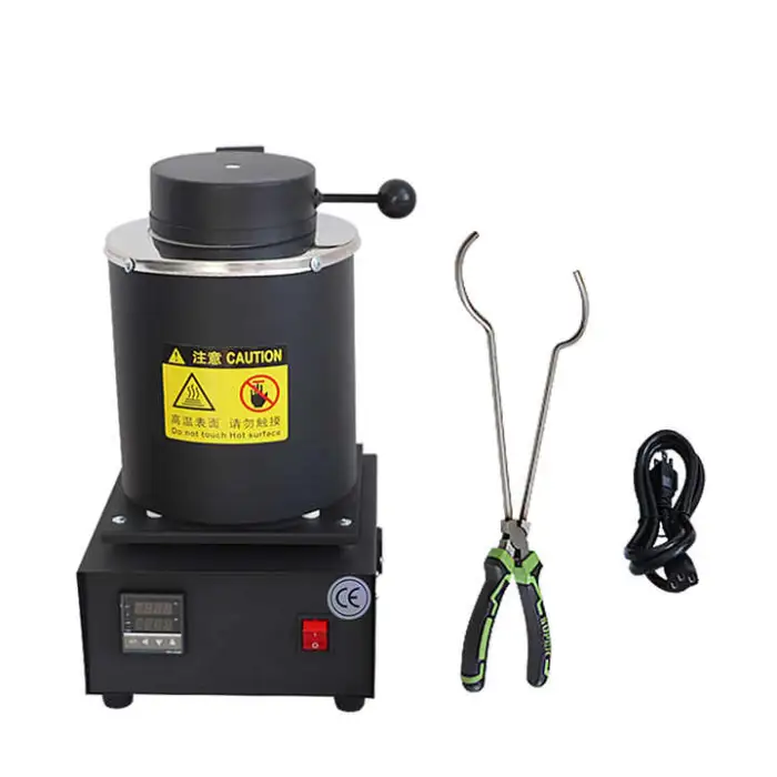 Mini Metal Gold Silver Aluminum Steel Melting Furnace Jewelry Casting Melting Machine