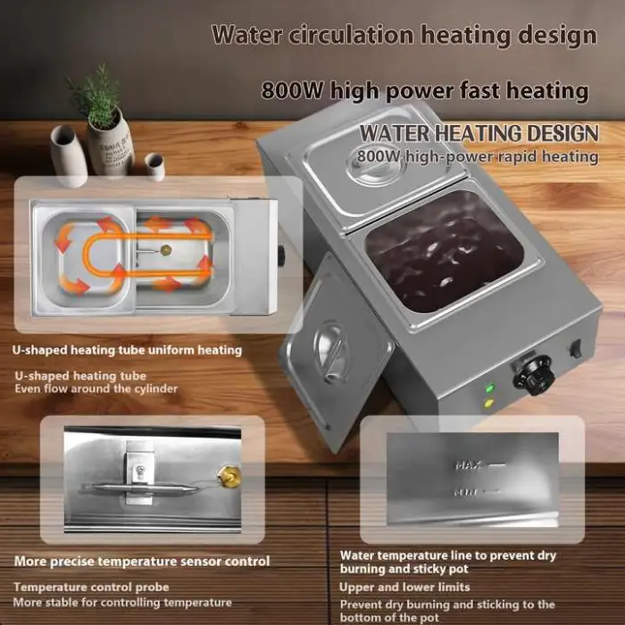 Automatic Commercial Electric Chocolate Warming Machine