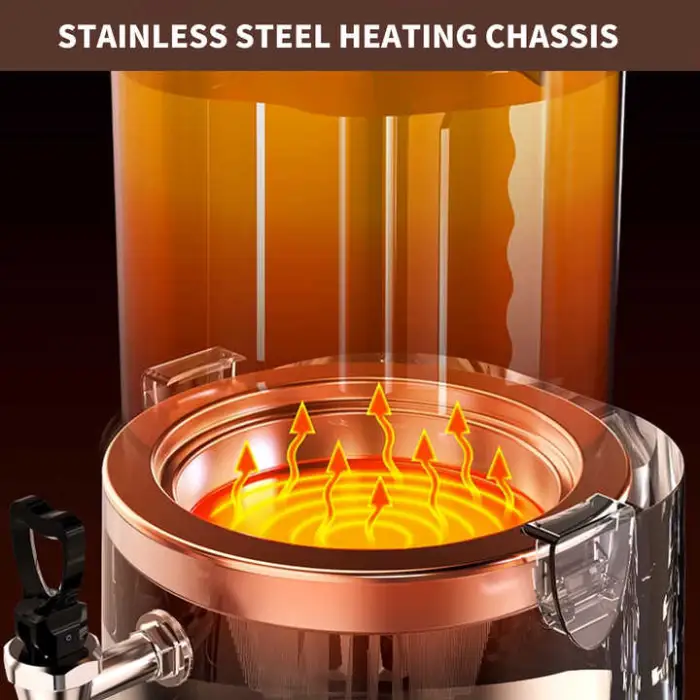 Chocolate Dispenser Machine  Condition Coffee Milk Equipment Heating Feature for Hotels Manufacturing Plants Core Motor